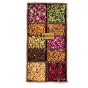 جعبه دمنوش و طعم دهنده چای